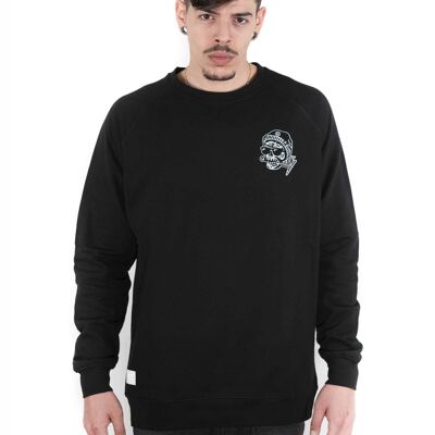 Skull knife black crewneck