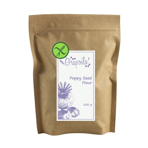 Grapoila Poppy Seed Flour 19,5x15x4cm
