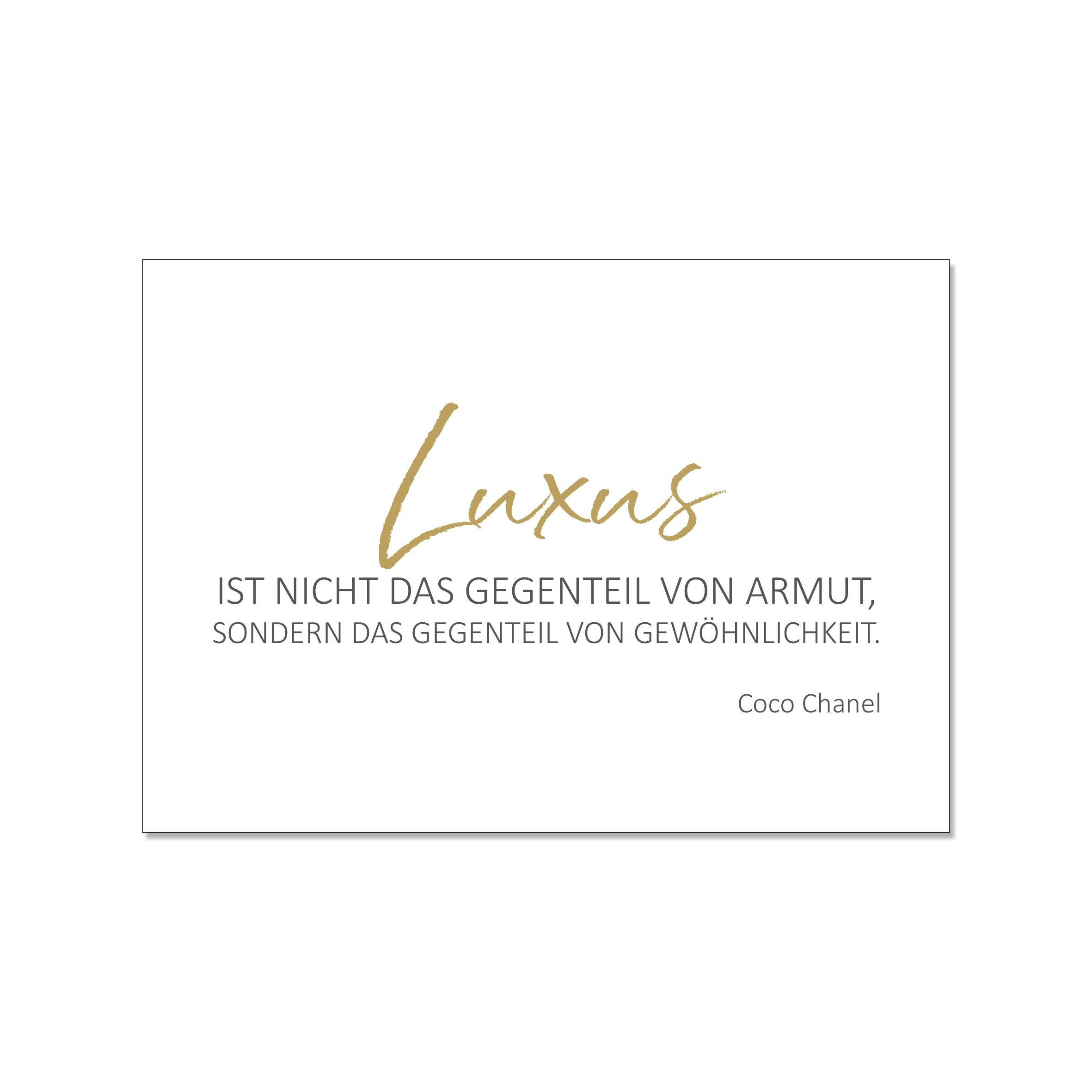 Cartolina paesaggistica, IL LUSSO NON È IL CONTRASTO DELLA POVERTÀ MA IL CONTRASTO DELL'ORDINARIO. -