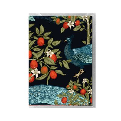 Carte pliante verticale, PAON & ORANGER