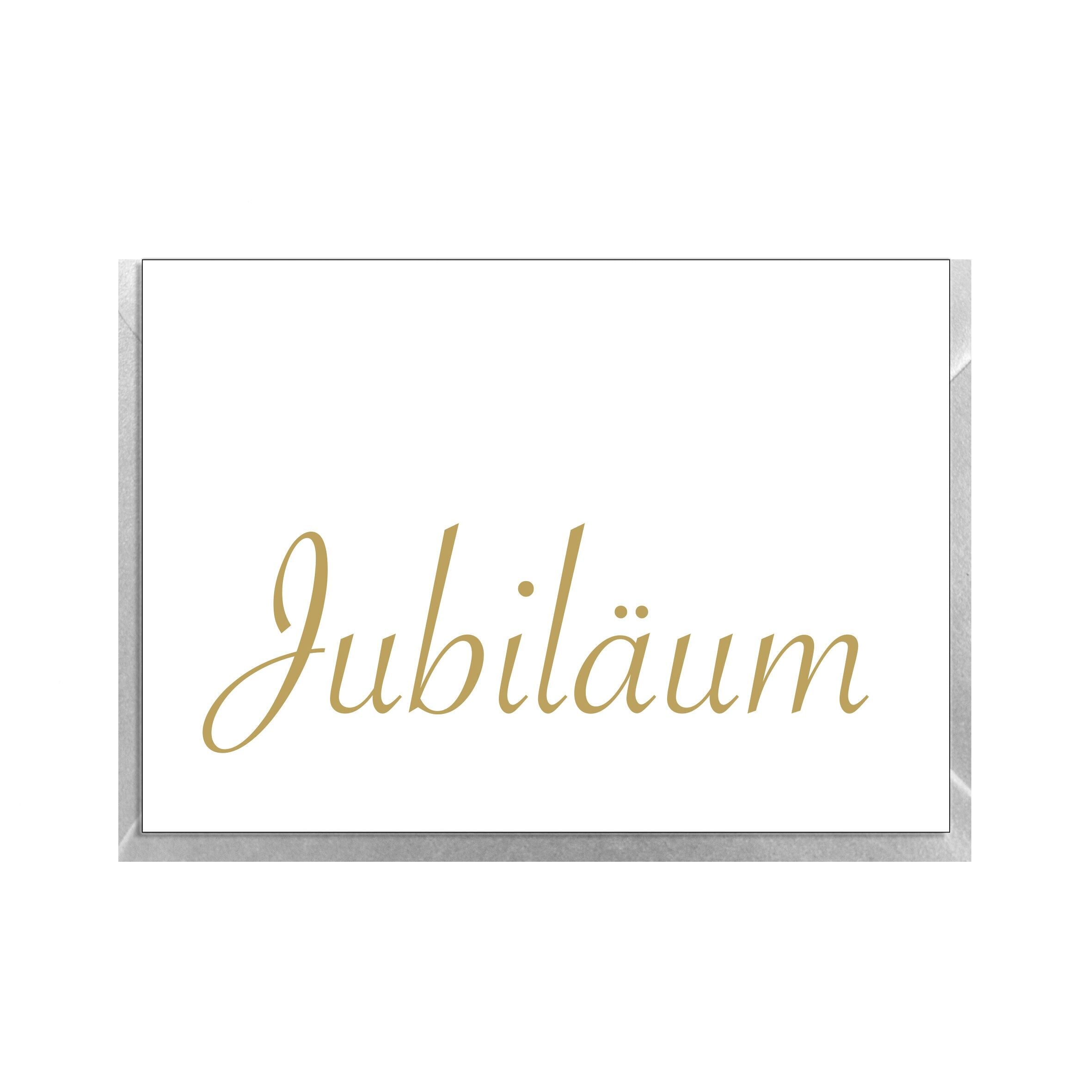 Carta pieghevole paesaggio, JUBILÄUM, oro