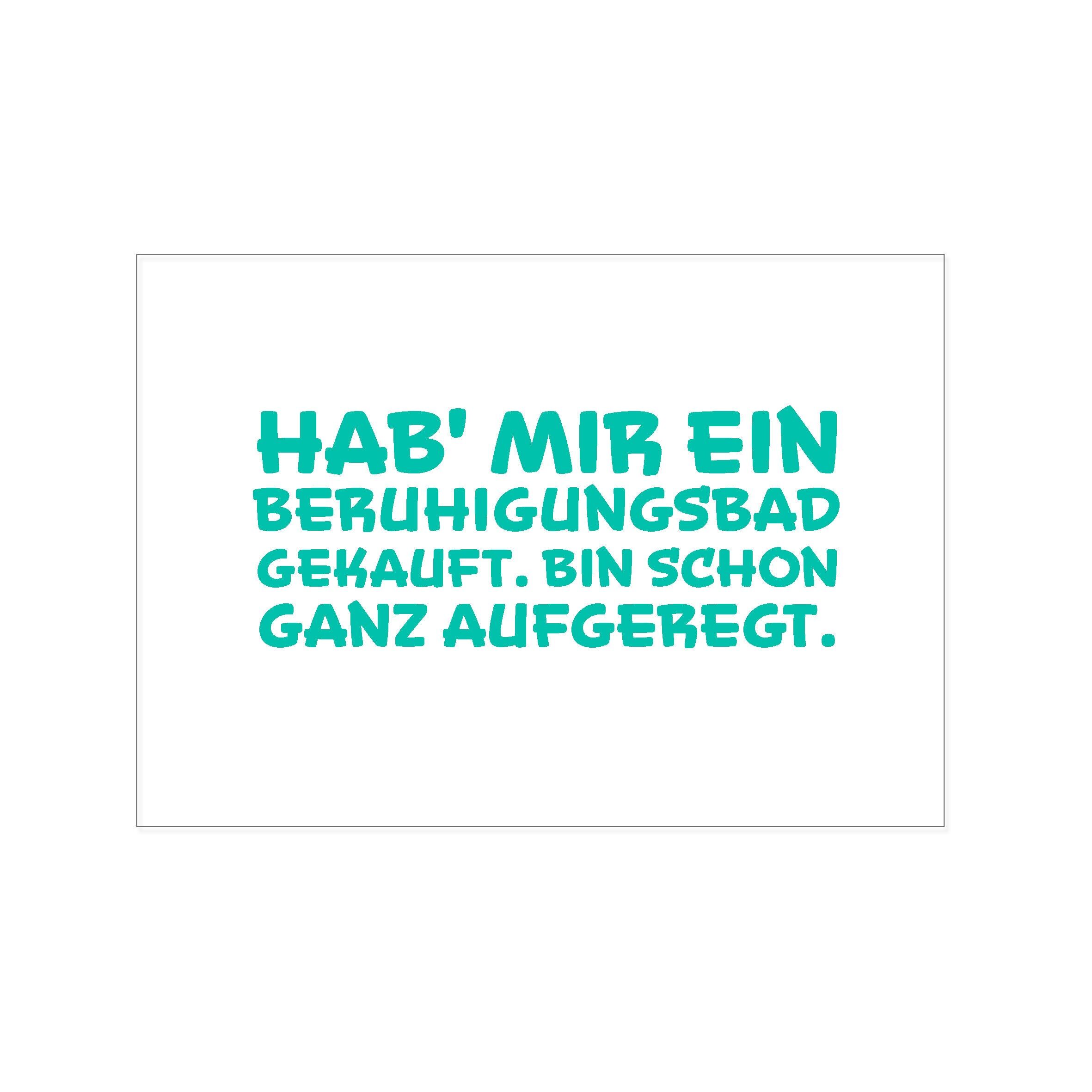 Paesaggio da cartolina, HO ACQUISTATO UN BAGNO LENITIVO. SONO ECCITATO, verde chiaro