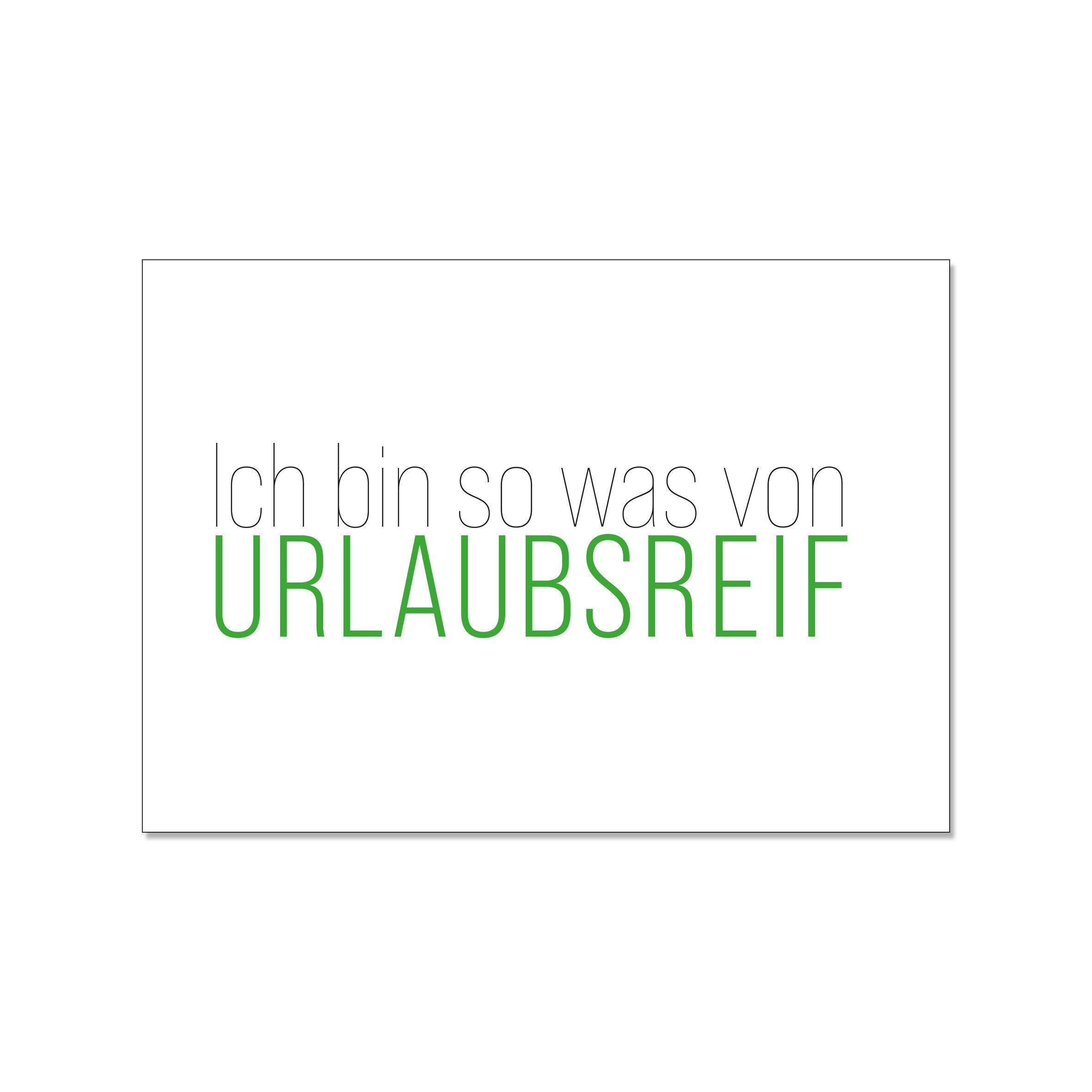 Paesaggio da cartolina, SONO QUALCOSA PRONTO PER LA VACANZA