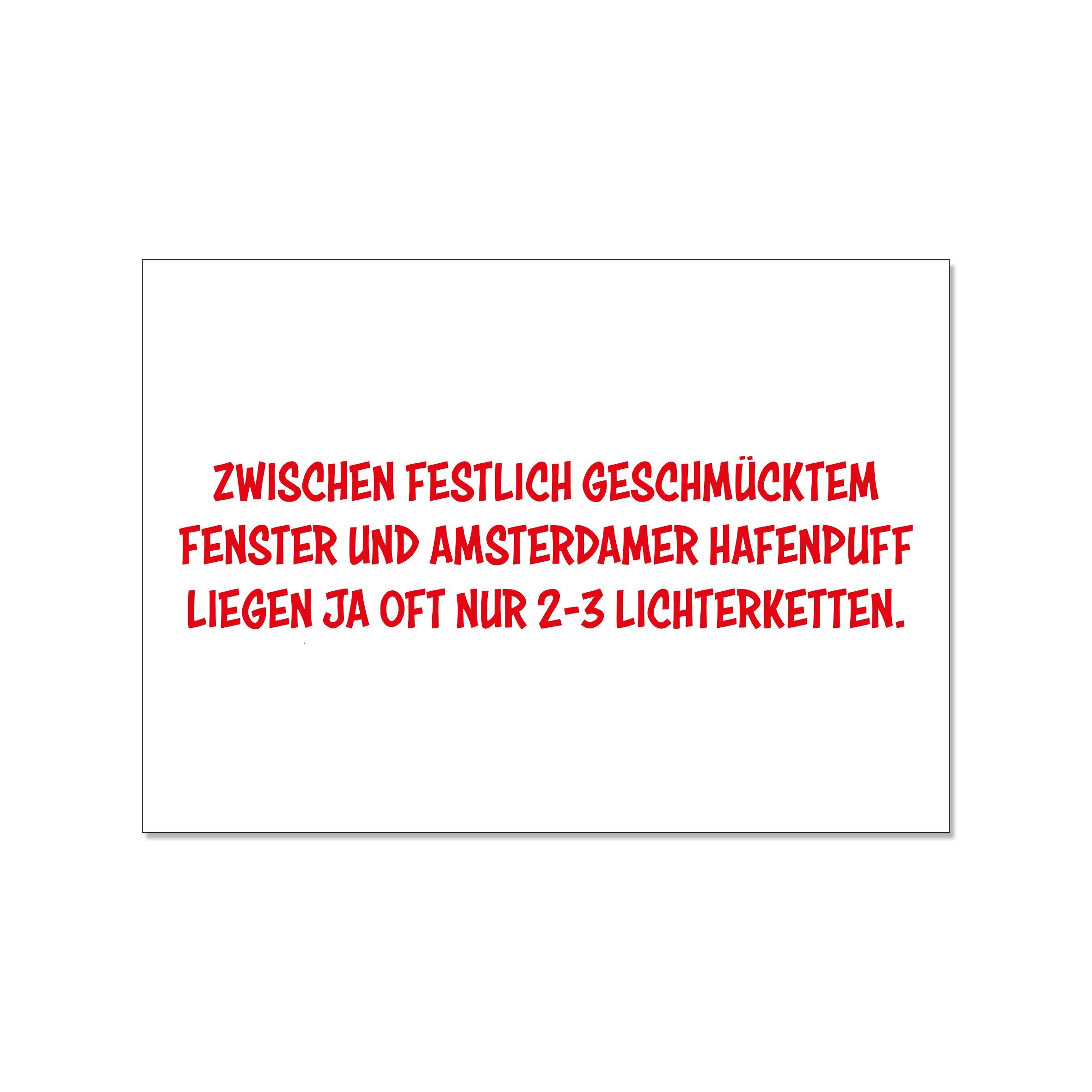 Il paesaggio da cartolina, TRA LE FINESTRE DECORATE A FESTA E IL PUFF DEL PORTO DI AMSTERDAM SONO SPESSO SOLO MENTITO