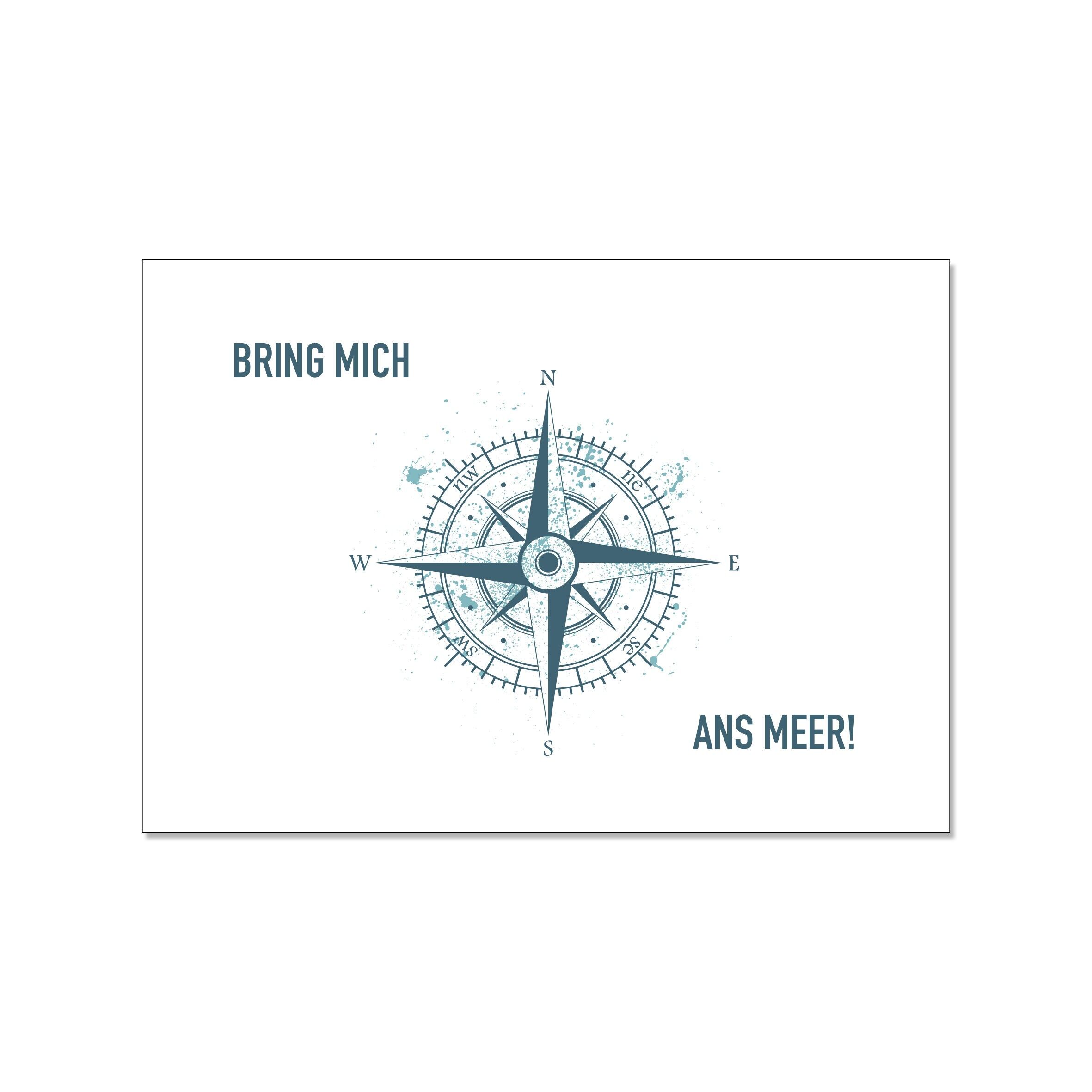 Cartolina attraverso, PORTAMI AL MARE!