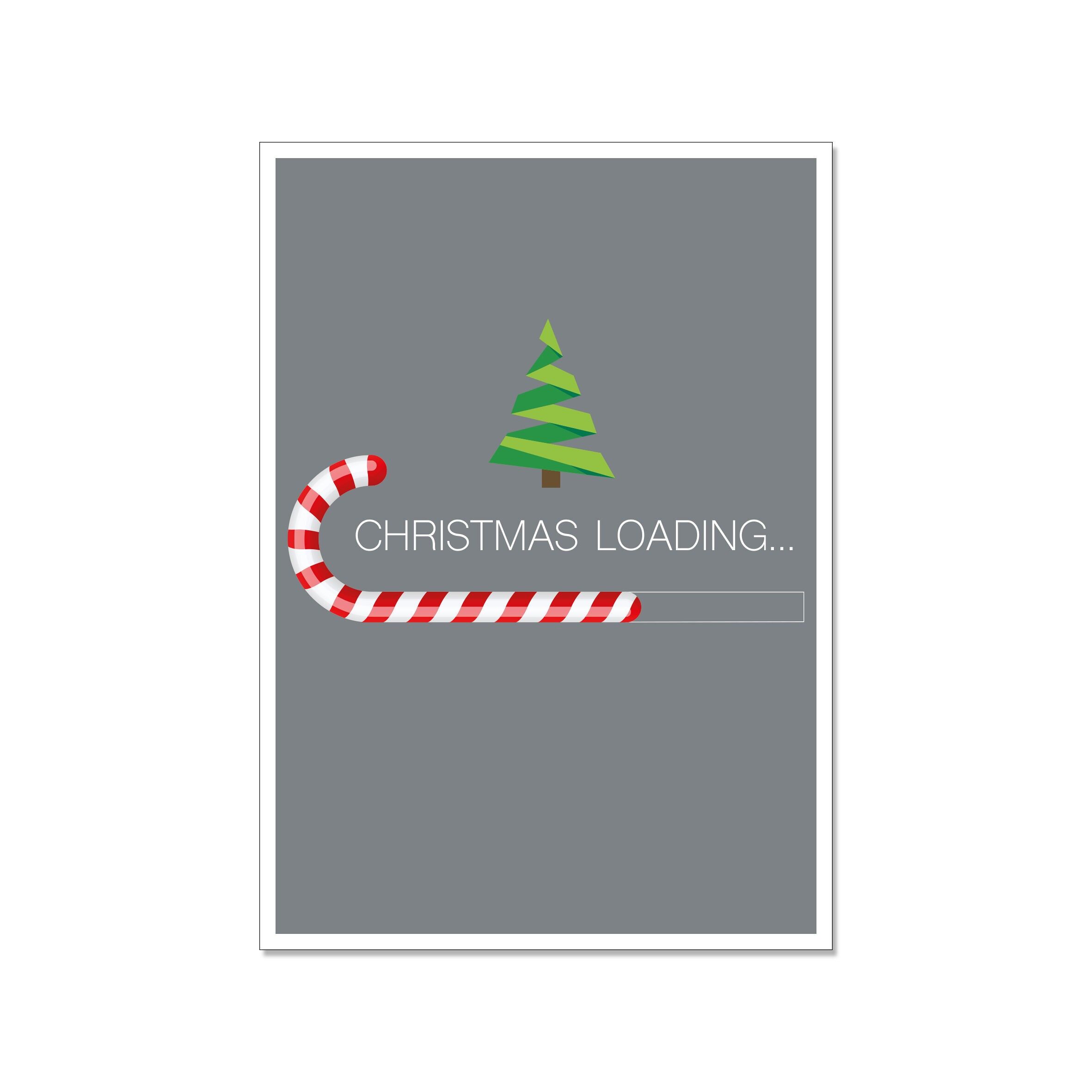 Cartolina alta, NATALE LOADING...