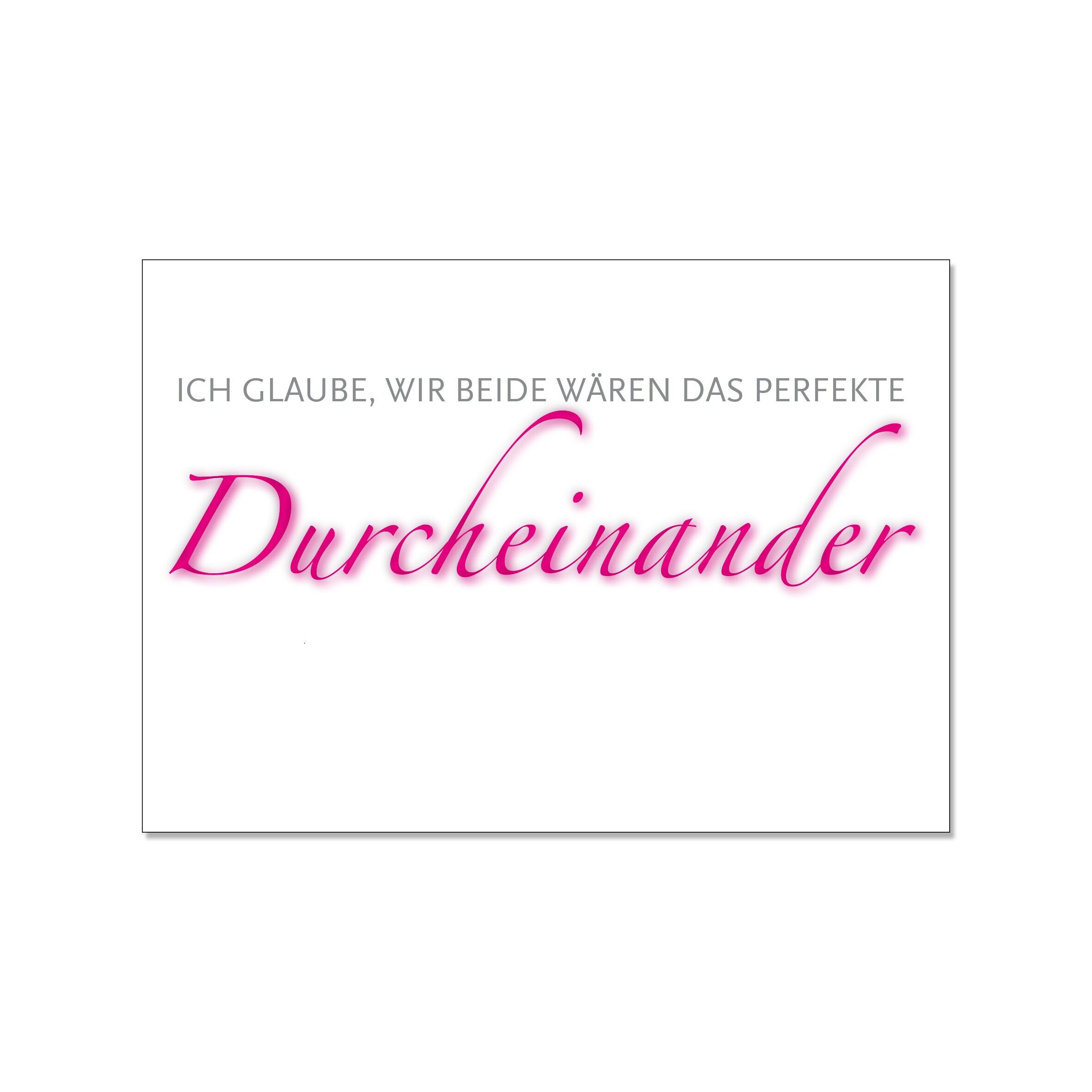 Paesaggio da cartolina, PENSO CHE NOI IN DUE SAREBBE IL PERFETTO PASSAGGIO