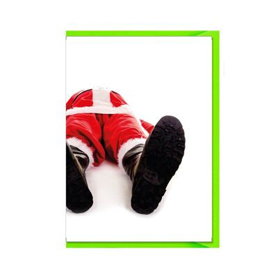 Tarjeta plegable hacia arriba, PAPÁ NOEL AGOTADO