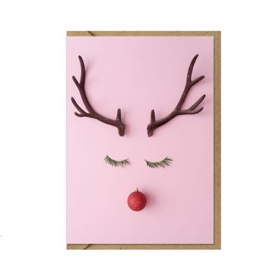 Tarjeta doblada hacia arriba, RUDOLF