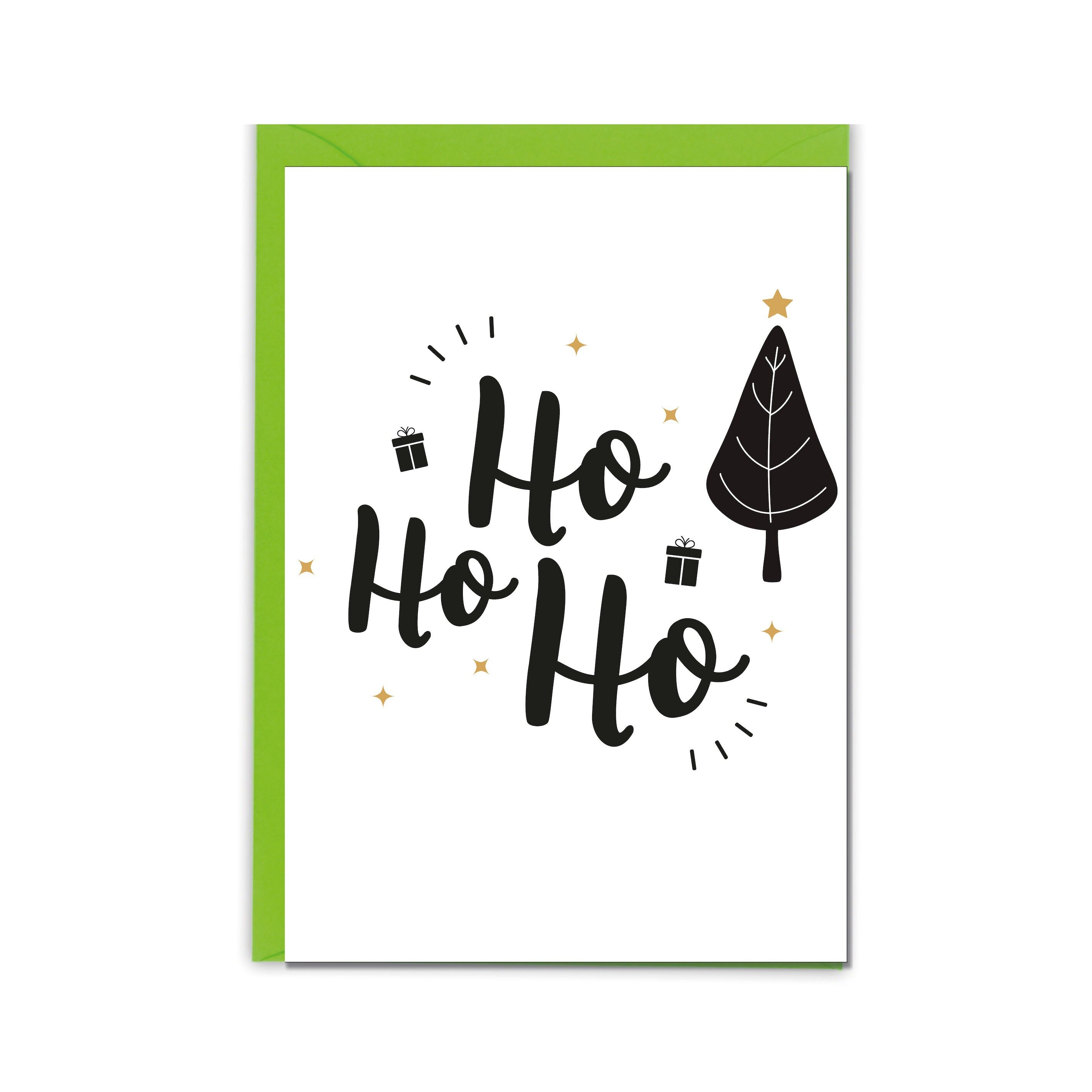 Biglietto piegato, Ho Ho Ho