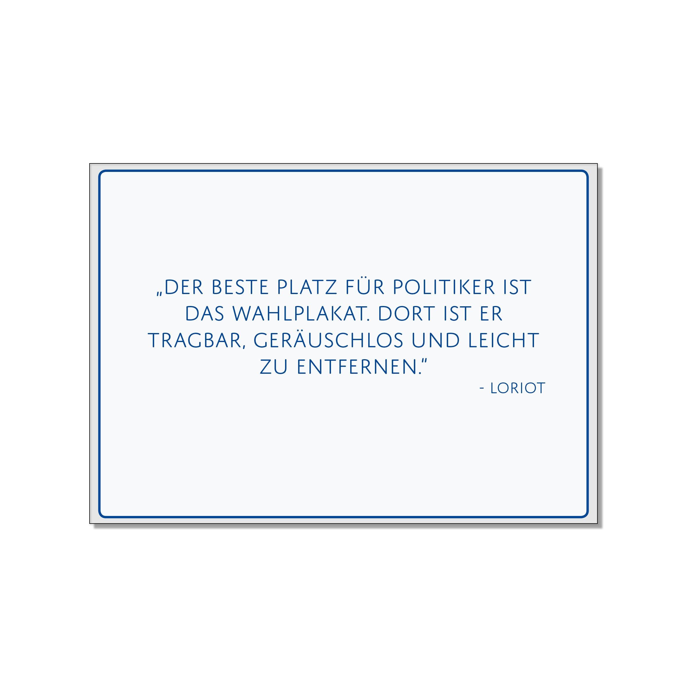 Paesaggio da cartolina, IL POSTO MIGLIORE PER I POLITICI È IL BADGE DELLE ELEZIONI. Là È PORTATILE, SILENZIOSO E