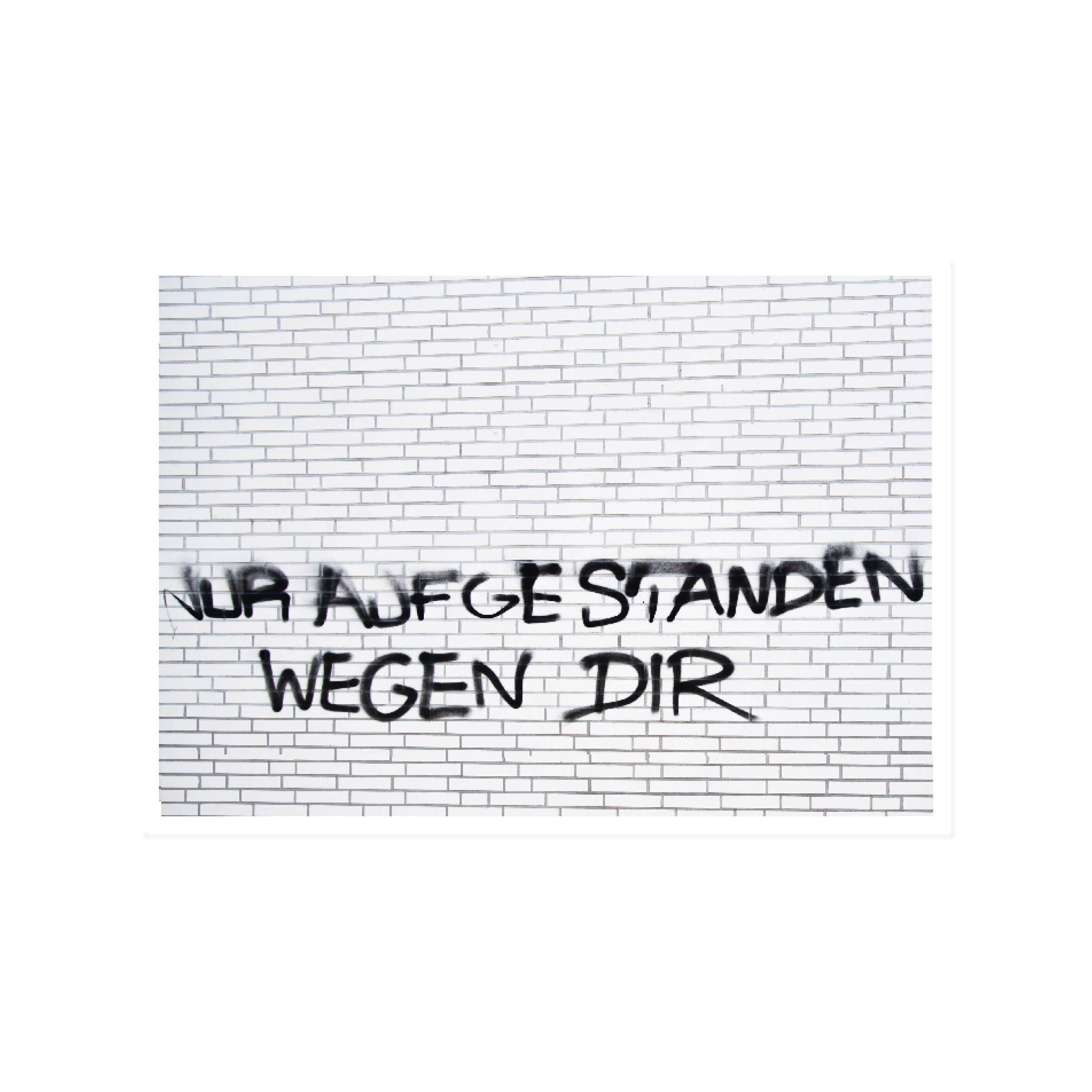 Paesaggio da cartolina, street art, APPENA RISORTO GRAZIE A TE