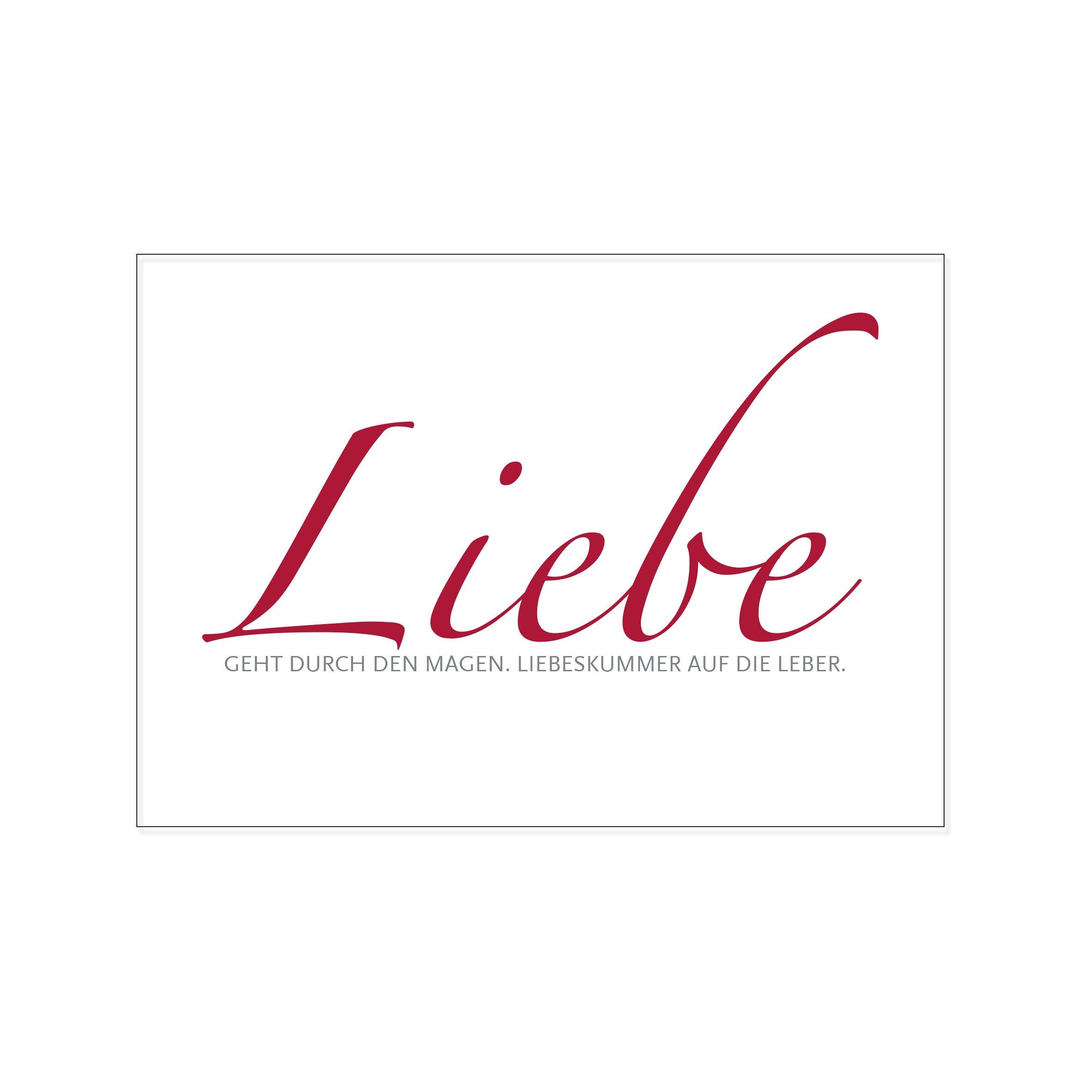 Paesaggio da cartolina, L'AMORE ATTRAVERSO LO STOMACO. MAL DI AMORE AL FEGATO!