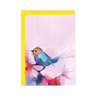 Carte haute pliée, OISEAU