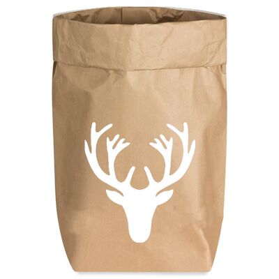 Paperbags Small nature, ANTLER, bianco