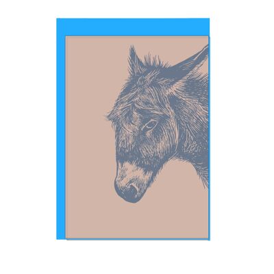 Folding card high, DONKEY