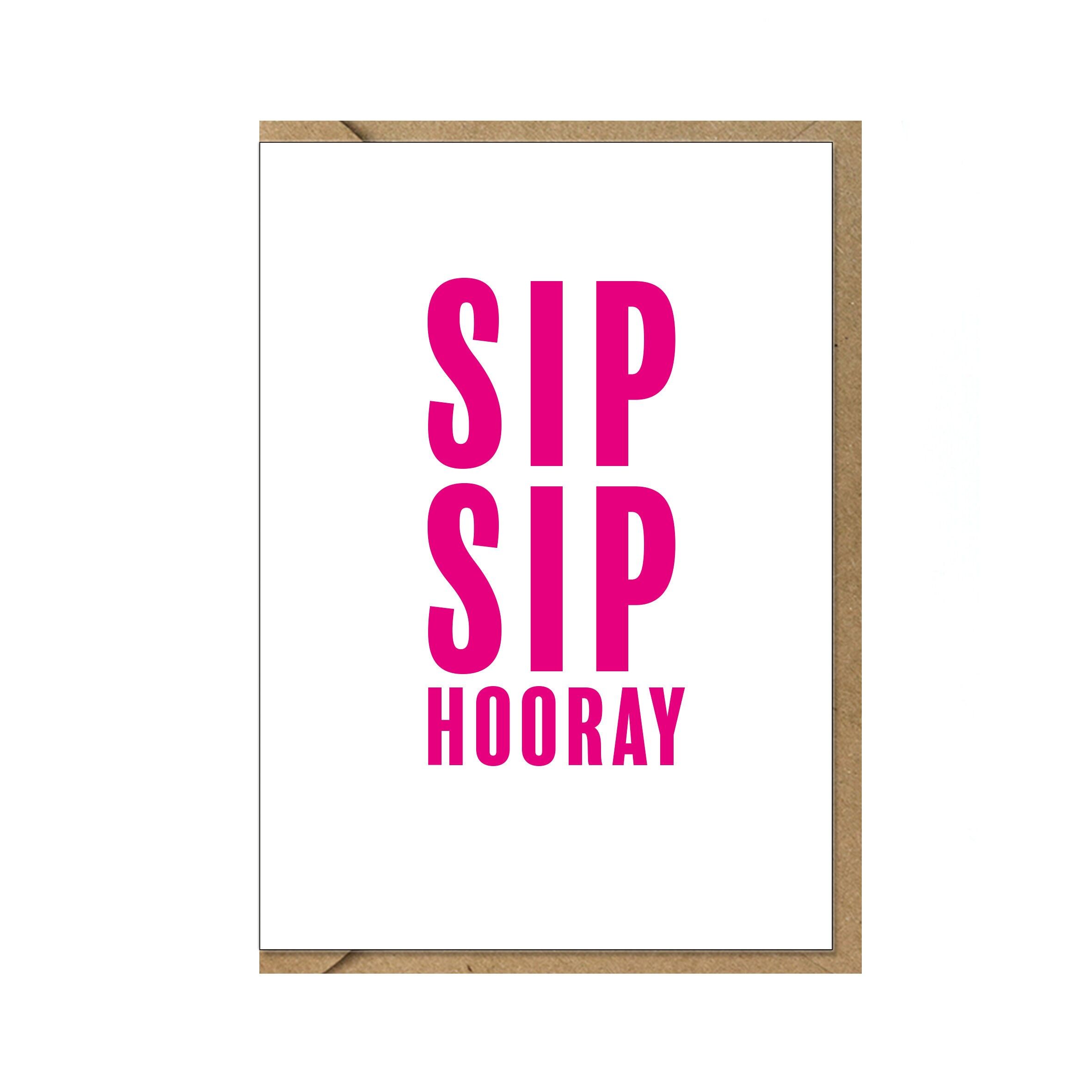 Carta piegata, SIP SIP HOORAY