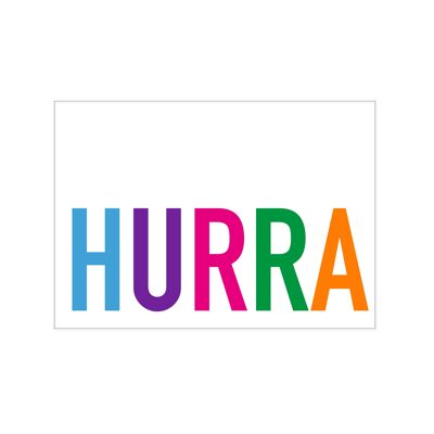 Postal cruzada, HURRA