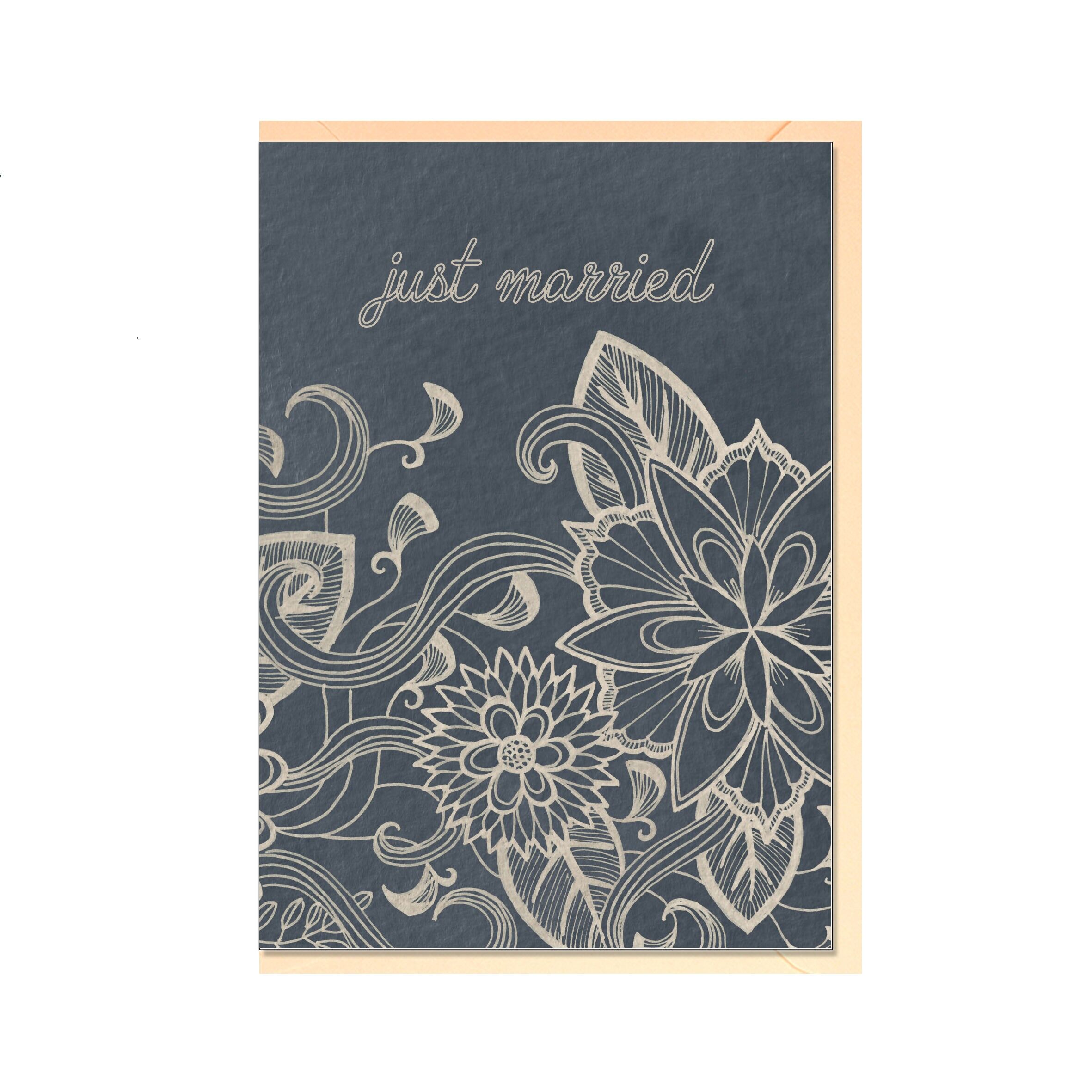 Biglietto piegato, APPENA SPOSATO