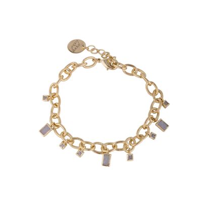 Evelyn gold chunky bracelet