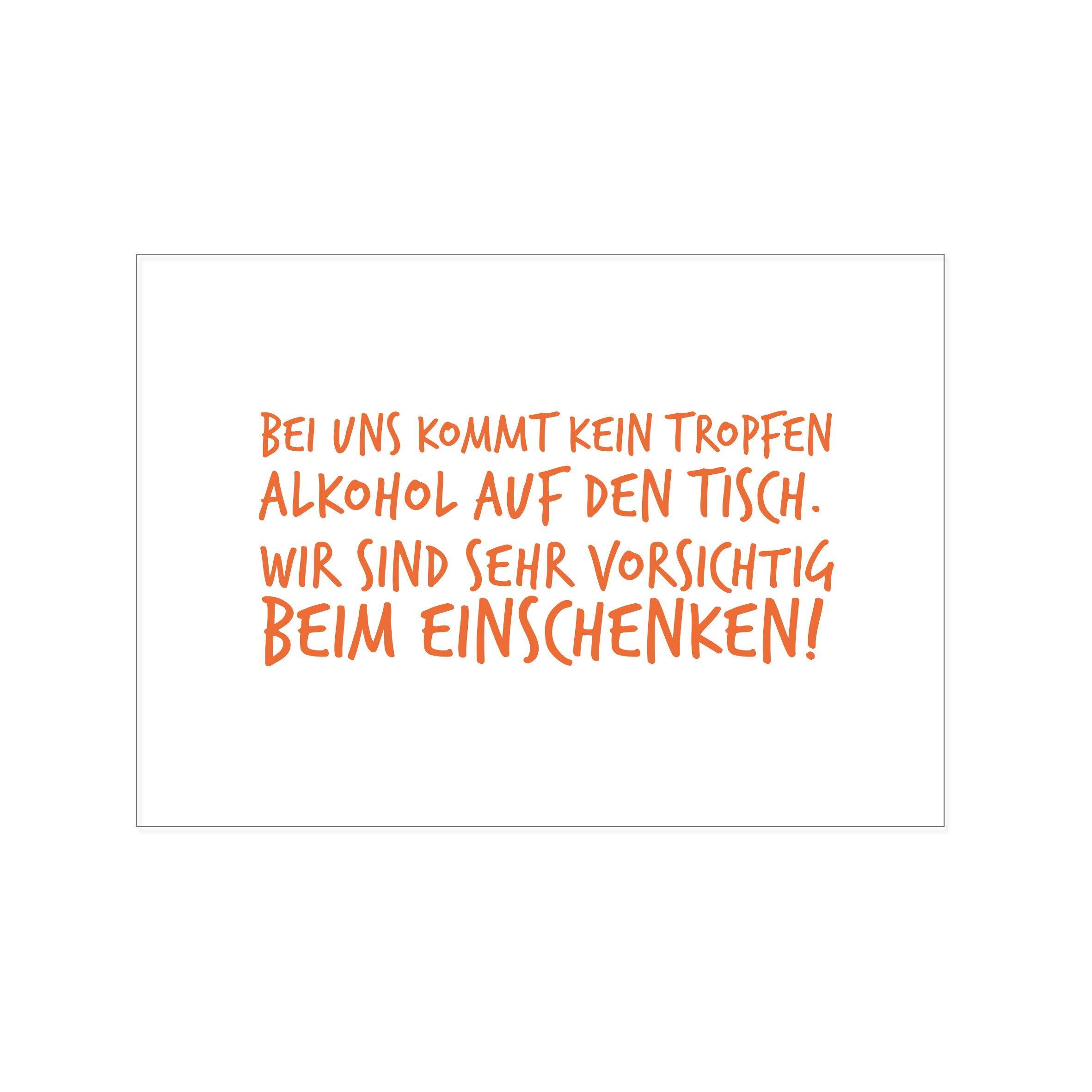Paesaggio da cartolina, DA NOI UNA GOCCIA DI ALCOOL ARRIVA IN TAVOLA. STIAMO MOLTO ATTENTI CON L'UNO