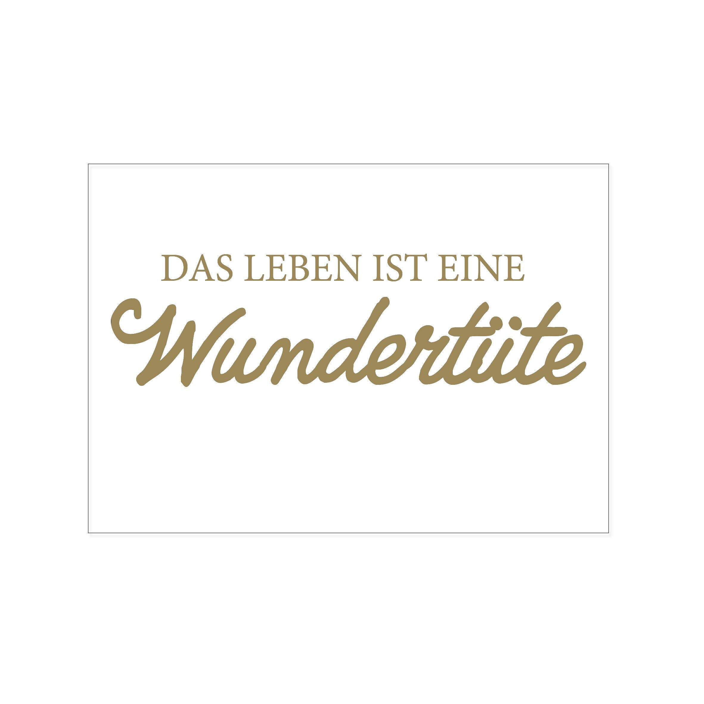 Cartolina attraverso, LA VITA È UNA BUONA BORSA