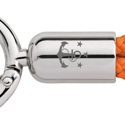 Lanyard Skipper (Ø 6MM) S, línea NARANJA