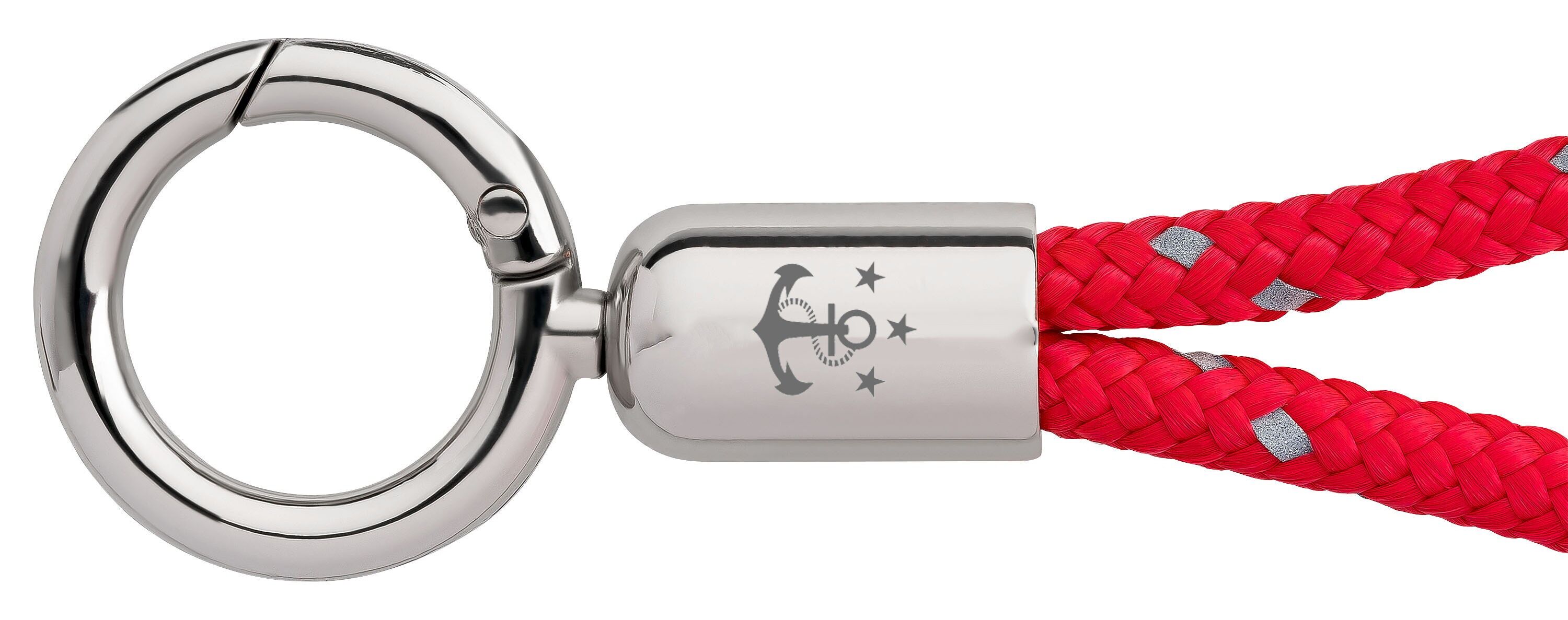 Cordino Skipper (Ø 6MM) S, corda ROSSO-GRIGIO