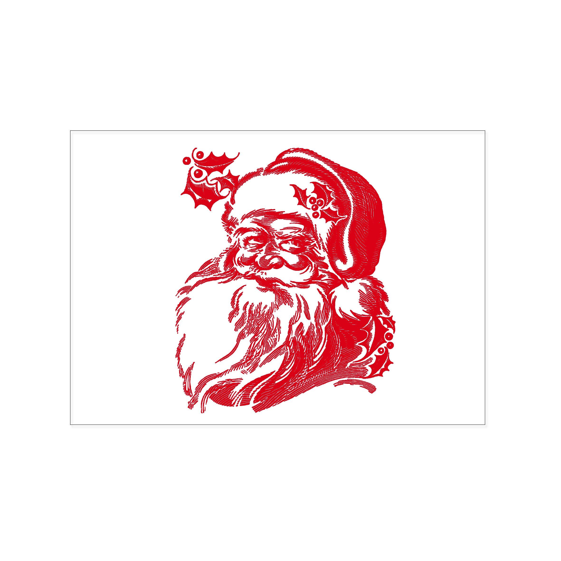 Cartolina attraverso, BABBO NATALE