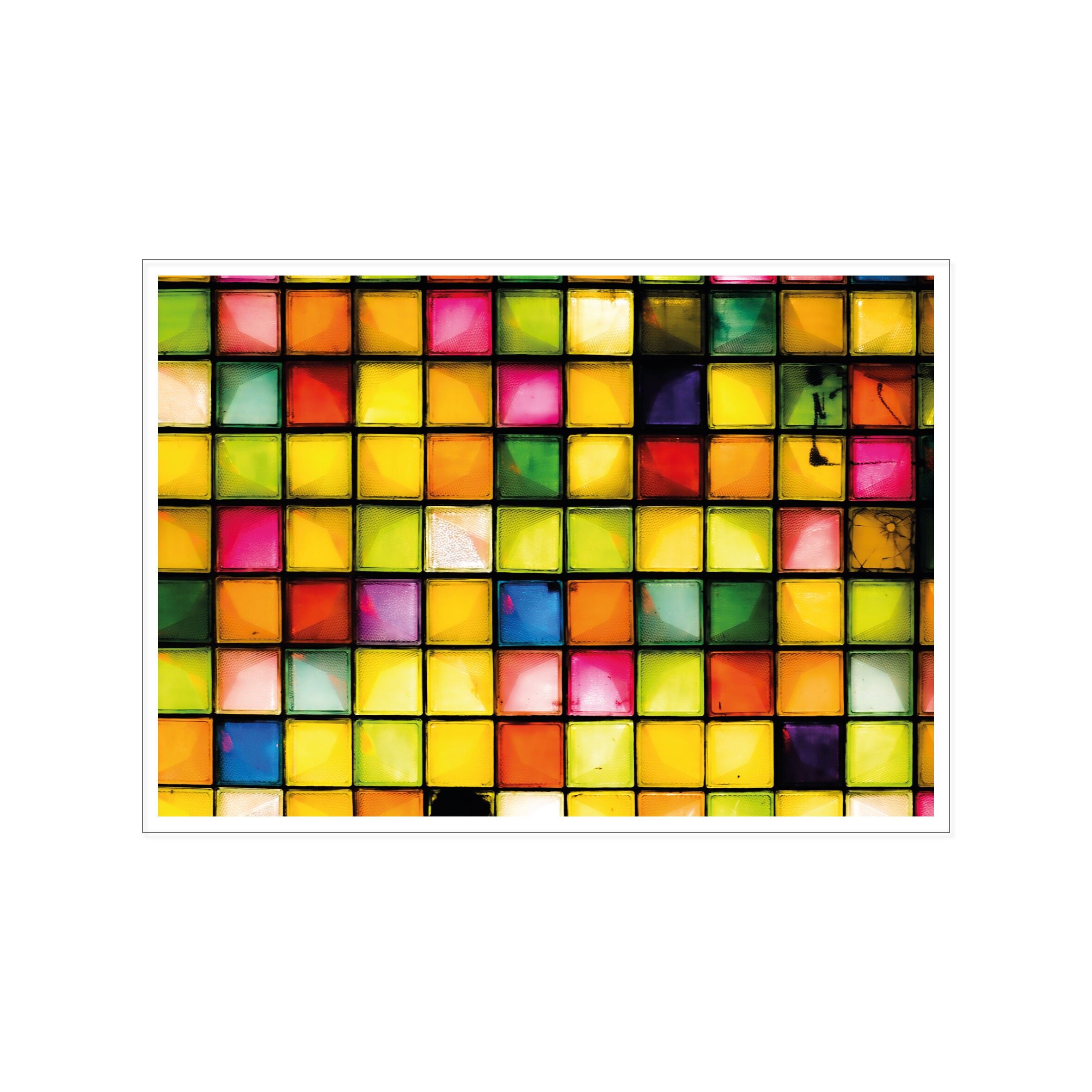 Cartolina, street art, PIASTRELLE