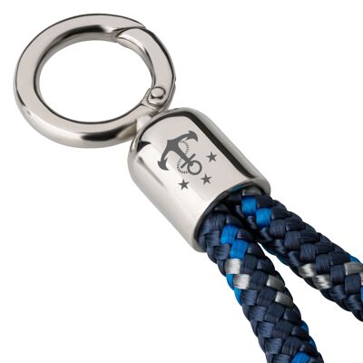 Lanyard Maat (Ø 8MM) S, Tampen NAVY-BLUE-GREY