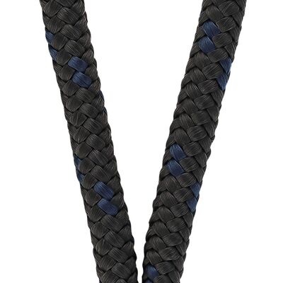 Lanyard Maat (Ø 8MM) S, cuerda ANTRACITA-MARINO