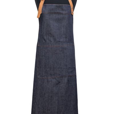 Grembiule da cucina DENIM, 100% cotone biologico