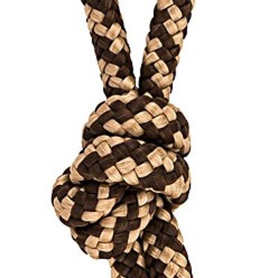 Key ring knot - BROWN-BEIGE