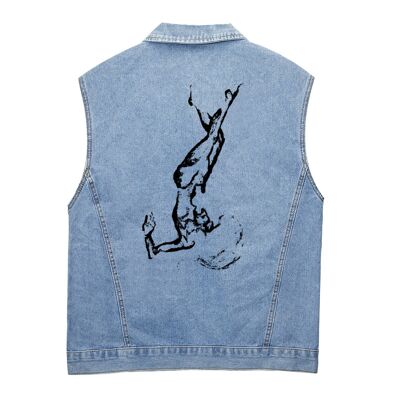 Jeans Vest Blue Men