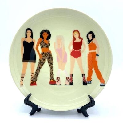 Plato de 10 pulgadas, Spice Girls de Cheryl Boland