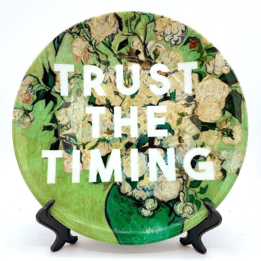 Piatto da 10 pollici, fidati del tempismo delle 13 stampe