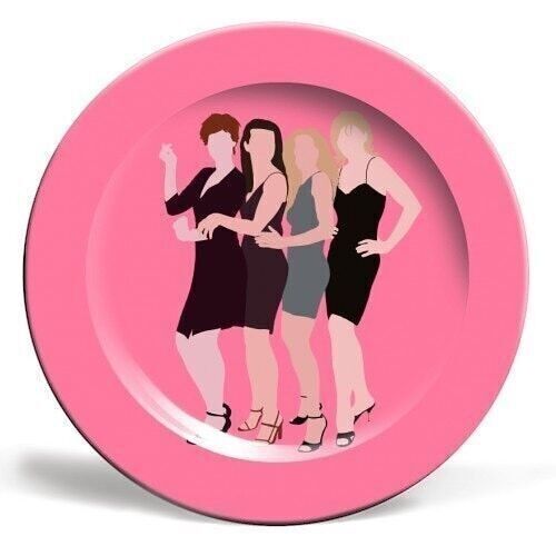 ASSIETTE 6 POUCES 'SEX AND THE CITY' PAR ROSE + PIP