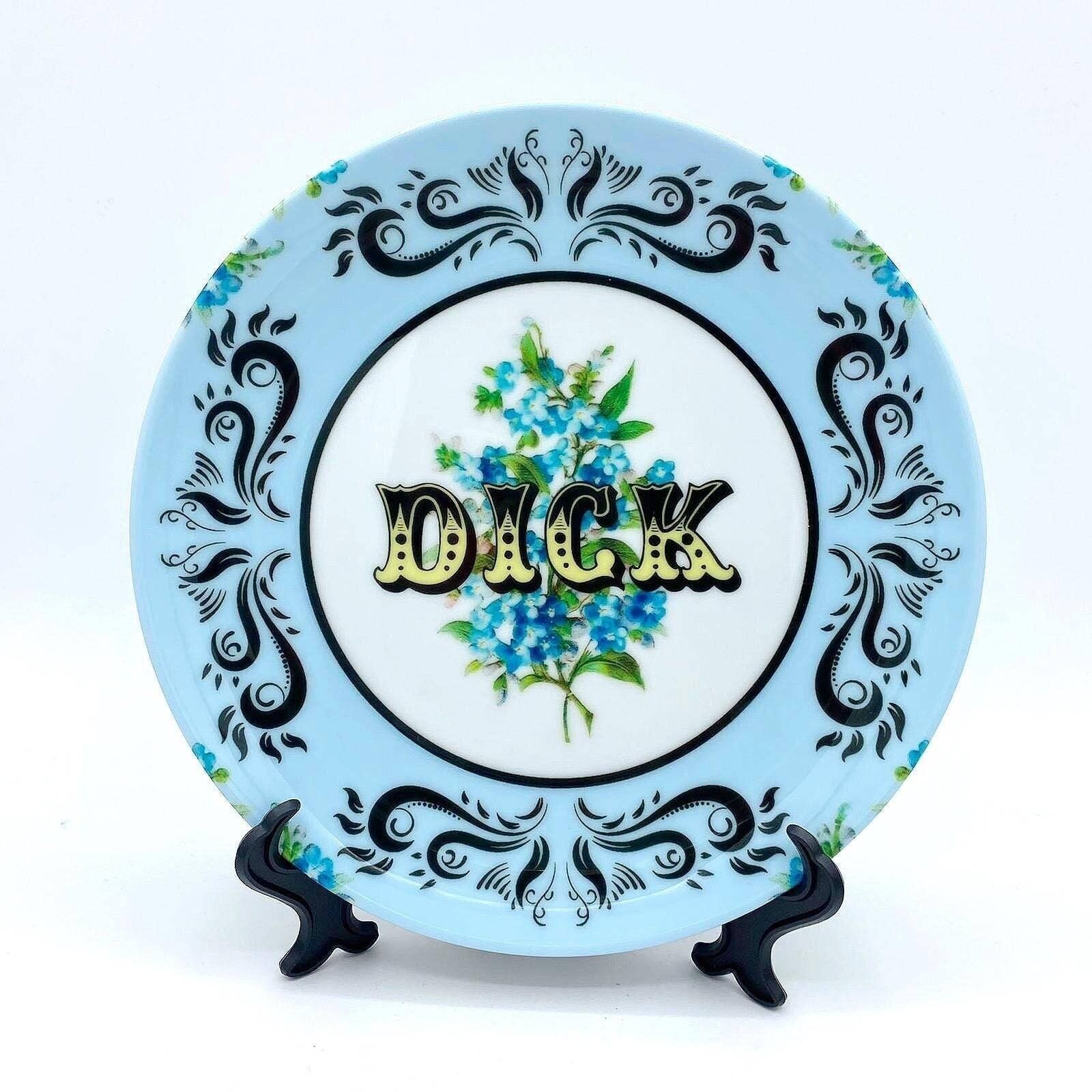 6 Inch Plate, Dick by Wallace Elizabeth