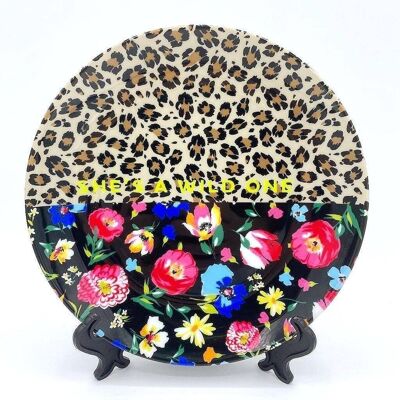 Assiette 15,2 cm, She's a Wild One par Pearl & Clover