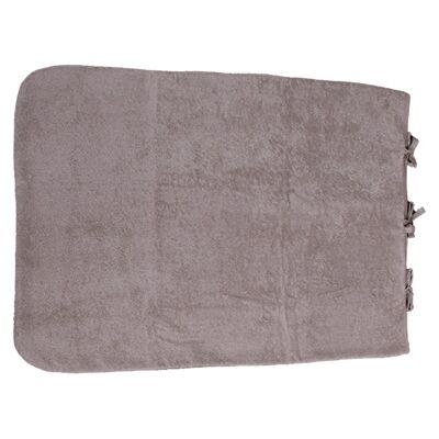 Housse matelas à langer 55x75 cm Taupe