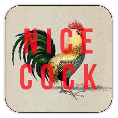 Coasters, Nice Cock by the 13 Prints Cork
