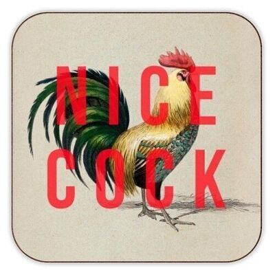 Coasters, Nice Cock by the 13 Prints Cork
