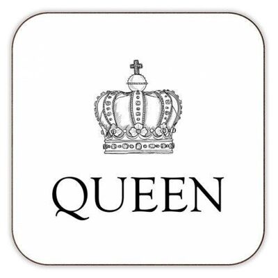 Sous-verres, Queen Crown par Adam Regester Cork