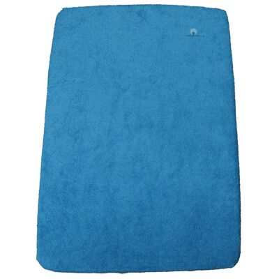 Housse matelas à langer modèle élastique 55x75 cm Lagon