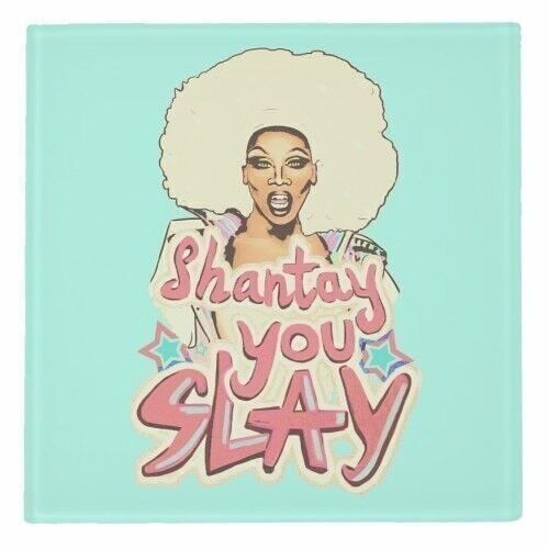 Sottobicchieri, Shantay You Slay di Minniemorris Art Glass