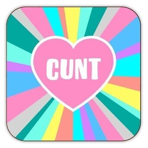 Untersetzer, das „c“-Wort von Adam Regester Cork