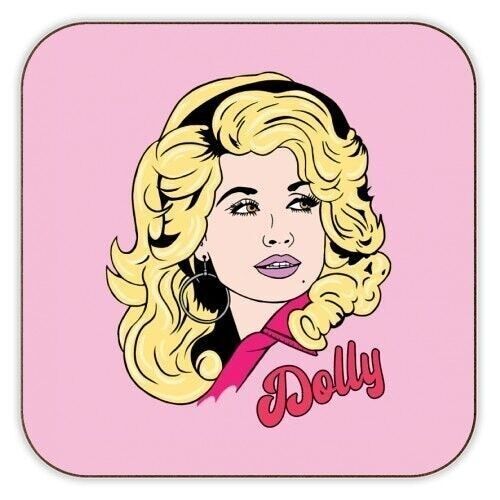Coasters, What Would Dolly Do by Bite Your Granny Cork