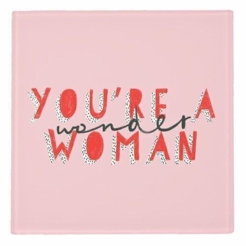 Sottobicchieri, Wonder Woman di Tess Shearer Glass