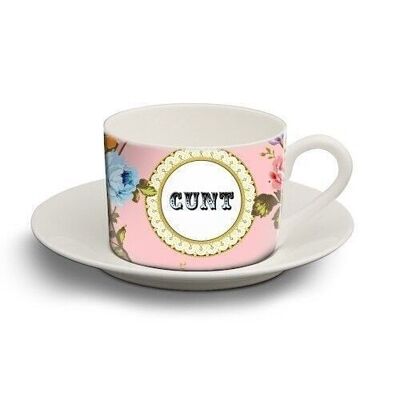 TASSE ET SOUCOUPE, A MARDI PROCHAIN - ROSE